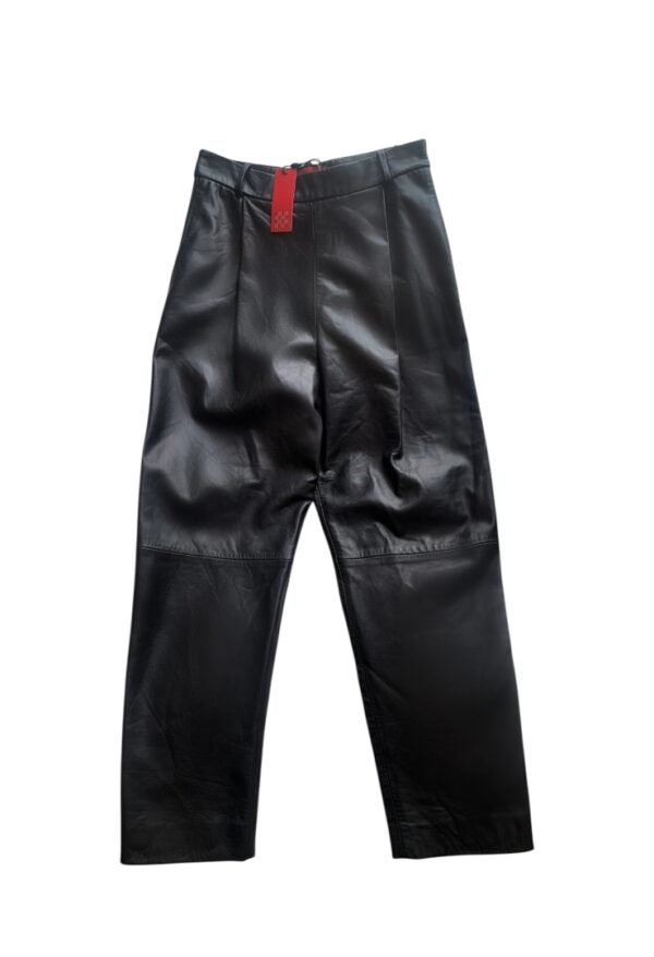 CAROLINA HERRERA - LEATHER TROUSERS